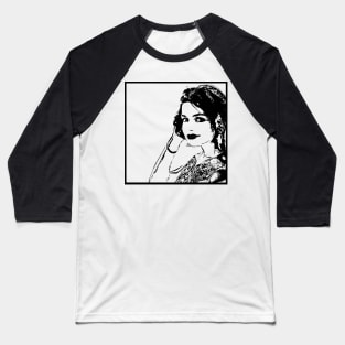 Woman Portrait 49 Shakuntala Devi Baseball T-Shirt